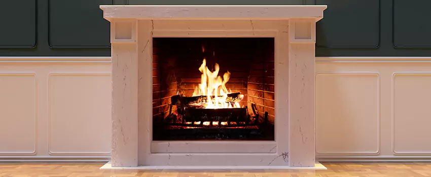 Decorative Electric Fireplace Installation in Kentwood, Michigan