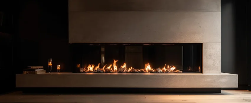 Gas Fireplace Ember Bed Design Services in Kentwood, Michigan