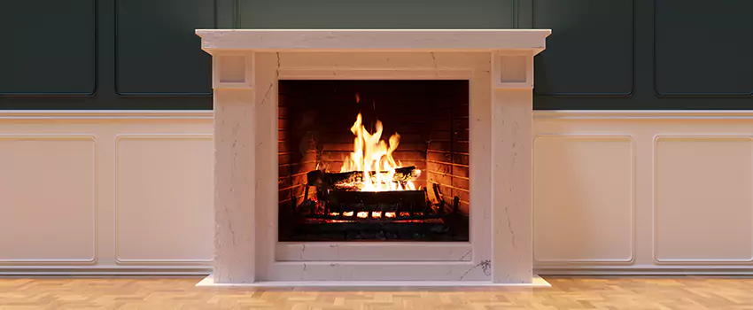 Open Flame Wood-Burning Fireplace Installation Services in Kentwood, Michigan