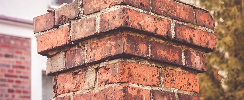 Cracked Chimney Bricks Repair Cost in Kentwood, Michigan
