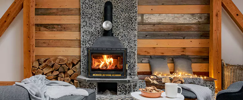 Thelin Hearth Products Direct Vent Gas Stove Fireplace Inspection in Kentwood, Michigan